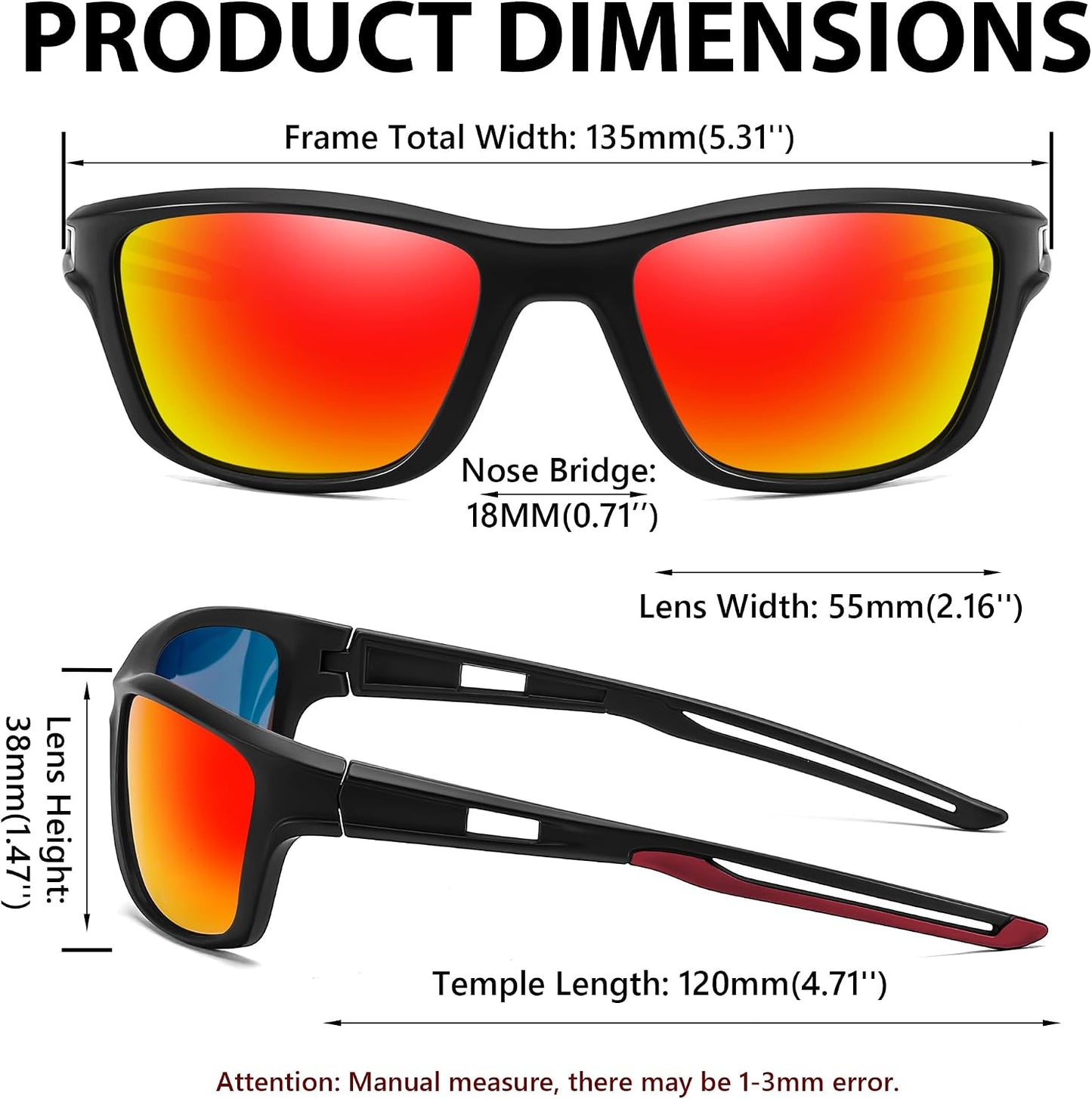 商品图片 14 | B0CTXW1SQG | FEISEDY Sports Polarized Sunglasses For Men Women Cycling Driving Fishing Running UV400 Protection B0125