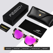 ÉÌƷͼƬ 50 | B0F8N6T6HM | FEISEDY Women's Polarized Cat Eye Sunglasses - UV400 Protection, Trendy Design for Driving & Daily Wear B0299