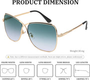 ÉÌƷͼƬ 6 | B08SJ7XN69 | FEISEDY Womens Cute Sunglasses Oversized Butterfly X Shape Design Cateye Lady Sunglasses B2738