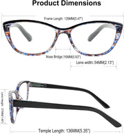 ÉÌƷͼƬ 4 | B08G4KF9KC | FEISEDY Progressive Multifocus Blue Light Blocking Reading Glasses No Line Multifocal Readers with Spring Hinge B2675