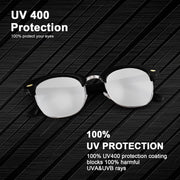 ÉÌƷͼƬ 3 | B093PN4RN2 | FEISEDY Sunglasses for Men Women Finish Semi-Rimless Frame Driving Sun glasses Mirror Lens 100% UV Blocking B2242 (3 Pack)
