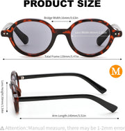 ÉÌƷͼƬ 5 | B0GYW69THN | FEISEDY Reading Glasses for Women Men Retro Oval Reader Sunglasses B1379