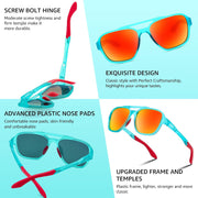 ÉÌƷͼƬ 20 | B0DSVK9L2R | FEISEDY Retro Aviator Polarized Sunglasses Women Men Outdoors B0260