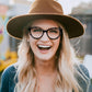 商品图片 23 | B0D56HXLGF | FEISEDY Blue Light Blocking Glasses Women Vintage Cat Eye Frame Anti Fatigue B0169