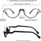 商品图片 7 | B0BK84HWH8 | FEISEDY Women Blue Light Blocking Glasses Fashion Half Frame Cat Eye Glasses Inlaid Diamond Anti Eyestrain B2995