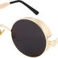 Gold/Grey / 1.9 Inches | B06XY4B29D | FEISEDY Retro Gothic Steampunk Sunglasses For Men Women