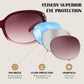 商品图片 46 | B0FZT6D16L | FEISEDY Women's Polarized Sunglasses Wrap Around Rhinestone Design Fashion Sunnies UV400 Protection B1091