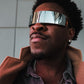 商品图片 23 | B08THY8CBQ | FEISEDY 80s Futuristic Cyclops Cyber Visor Sunglasses Men Women Punk Style Cosplay B2740