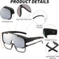 商品图片 31 | B0FY37CX2V | FEISEDY Polarized Fit Over Glasses Sunglasses for Men Women, Sports Wrap Around for Driving Cycling Fishing B0315