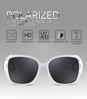 ÉÌƷͼƬ 55 | B079GSTW1D | FEISEDY Polarized Women Square Sunglasses Sparkling Composite Shiny Frame B2289