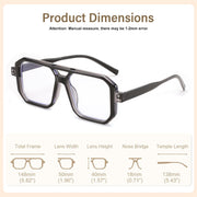 ÉÌƷͼƬ 18 | B0D3P82MGV | FEISEDY Blue Light Blocking Glasses, Aviator Frame Computer Reading/Gaming/TV/Phones Glasses for Women Men B0165