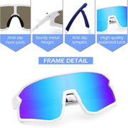 ÉÌƷͼƬ 40 | B0D73JNPNN | FEISEDY Kids Sunglasses Polarized Youth Baseball Sunglasses Sports Cycling Glasses for Boys Girls Age 4-8 B0183