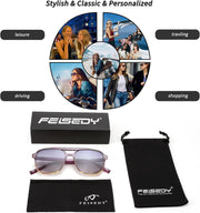 ÉÌƷͼƬ 76 | B0B3XKHTR1 | FEISEDY Retro Square Aviator Sunglasses Women Men 70s Vintage Trendy Plastic Frame Sun Glasses B2835