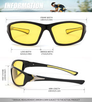 ÉÌƷͼƬ 37 | B0FG2NFPX3 | FEISEDY 3 Pack Polarized Sports Sunglasses for Men, Wrap Around Frame, UV400 Protection, Fishing Driving Cycling B2674