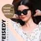 商品图片 2 | B0CJNSZC8B | FEISEDY Trendy Polarized Sunglasses, Retro Cateye Frame for Women, UV400 Protection Shades B0009