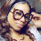 商品图片 37 | B08DF5QRXC | FEISEDY Oversized Square Blue Light Blocking Glasses Eye Strain Glare Pearl Inlay Arm Cat Eye Fashion Eyewear B2639