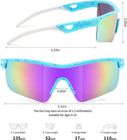 ÉÌƷͼƬ 159 | B07JZ18KMZ | FEISEDY Kids Polarized Sports Sunglasses, TR90 UV400 Baseball Cycling