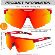 ÉÌƷͼƬ 28 | B0D2R93ZVQ | FEISEDY Cycling Sunglasses for Men Women, Sport Sunglasses for Baseball Softball Running Fishing Golf UV400 B0167