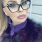 商品图片 36 | B07FR6SSY6 | FEISEDY Cat Eye Glasses Frame Clear Lenses Lightweight Eyewear for Women B2440