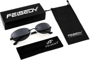 ÉÌƷͼƬ 7 | B0BZPBKFF1 | FEISEDY Trendy Rimless Oval Sunglasses for Women Men Retro 90s Eyewear Frame Y2K Glasses B2393