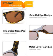 ÉÌƷͼƬ 33 | B0DHWVFXXY | FEISEDY Retro Oval Sunglasses UV400 Protection Retro Y2K Sunglasses B0234