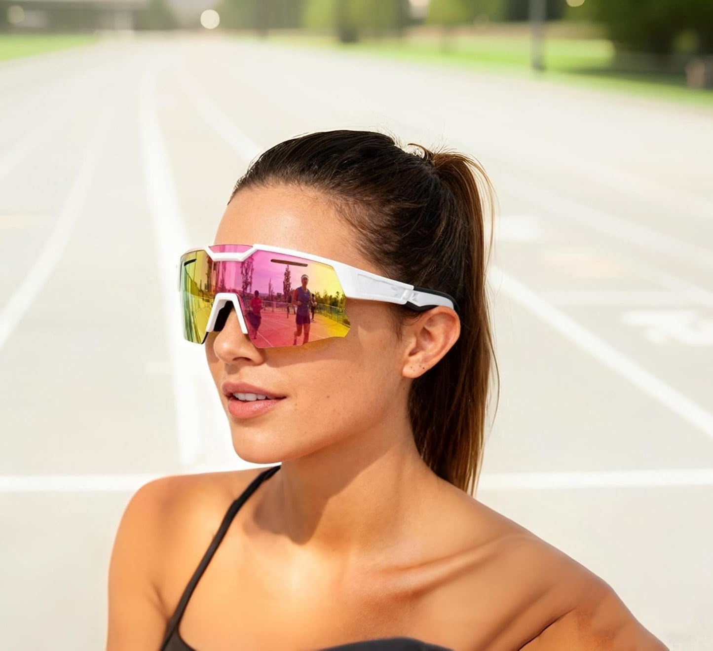 商品图片 44 | B0D78P6WRV | FEISEDY Kids Teens Baseball Polarized Sunglasses Sports Cycling Glasses for Youth Boys Girls Age 8-16 B0157