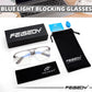 商品图片 22 | B0D9NJ18RZ | FEISEDY Retro Aviator Square Blue Light Glasses for Men Women B0209