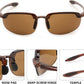 商品图片 10 | B0FY1FT8ZN | FEISEDY Sports Sunglasses for Men Women TR90 Rimless Frame for Running Fishing Driving B0349