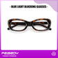 商品图片 22 | B0DD6M5F2B | FEISEDY Retro Oval Blue Light Blocking Glasses for Women Nerd Fake Glasses Y2k Small Eyewear Frame B0229