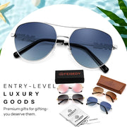 ÉÌƷͼƬ 27 | B0H4QPVJY6 | FEISEDY Retro Aviator Sunglasses for Women Men UV400 Shades B0409