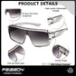 商品图片 15 | B0FWBV3SMZ | FEISEDY Oversized Square Fit Over Glasses Sunglasses for Men Women B0332