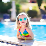 ÉÌƷͼƬ 10 | B0CQBTQZFP | FEISEDY Baby Polarized Round Sunglasses Flexible Rubber Shades with Strap for Infant Toddler Newborn Age 0-24 Months B0060