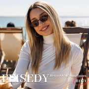 ÉÌƷͼƬ 62 | B0DTHVTKB5 | FEISEDY Retro Oval Sunglasses for Women 90s Narrow Round Lightweight Shades Y2k Trendy Sunnies B1171