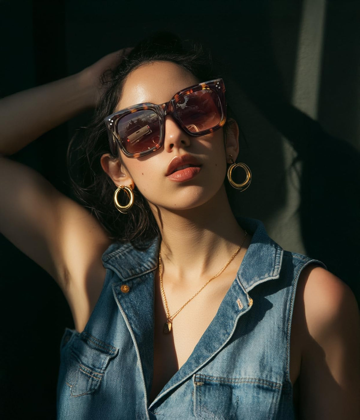 ÉÌƷͼƬ 17 | B07Q31N6CH | FEISEDY Vintage Butterfly Sunglasses Designer Luxury Sun Glasses B2486