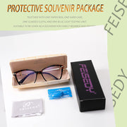 ÉÌƷͼƬ 26 | B096LSK611 | FEISEDY Blue Light Blocking Glasses Computer Glasses Women Men Cateye TR90 Frame B2772