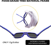 ÉÌƷͼƬ 5 | B0CNCP979D | FEISEDY Kids Polarized Sunglasses for Boys Girls Aviator Sunglasses Lightweight Flexible UV400 Protection Age 3-12 B0045