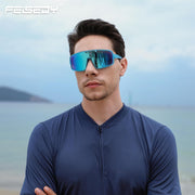 ÉÌƷͼƬ 3 | B0C785JPH3 | FEISEDY Sports Sunglasses, Polarized Oversized Shield for Women Men Youth, Baseball Cycling Running Outdoor Visor B2988