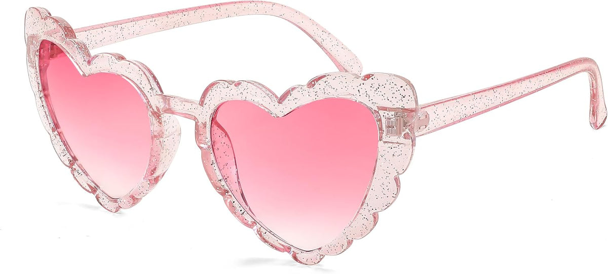 006 Silver-flash | Gradient Pink Lens / 53 Millimeters | B0CHHP16J6 | FEISEDY Love Heart Shaped Sunglasses for Women Trendy Retro Cat Eye Mod Style Stylish Glasses B2336