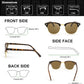 商品图片 4 | B093PN4RN2 | FEISEDY Sunglasses for Men Women Finish Semi-Rimless Frame Driving Sun glasses Mirror Lens 100% UV Blocking B2242 (3 Pack)