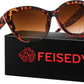 Tortoise / 2.5 x | B0GSZVCBF9 | FEISEDY Cat Eye Bifocal Sunglasses Reader for Women UV400 Protection B0352