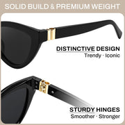 ÉÌƷͼƬ 4 | B0GVF3CZ9N | FEISEDY Cat eye Sunglasses Polarized and Retro Stylish for Women Men B0428