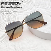 ÉÌƷͼƬ 35 | B08SJ7XN69 | FEISEDY Womens Cute Sunglasses Oversized Butterfly X Shape Design Cateye Lady Sunglasses B2738