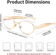 ÉÌƷͼƬ 18 | B0FH4FH8VH | FEISEDY Retro Oval Sunglasses Women Men - Gold Metal Chunky Frame, UV400 for Driving & Daily Wear B0312