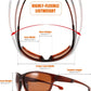 商品图片 4 | B0D8W3RFV6 | FEISEDY Fishing Sunglasses Men Women, Polarized UV400 Protection, Lightweight Wrap Around Frame B0195