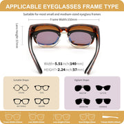 ÉÌƷͼƬ 78 | B0DS5D4WB4 | FEISEDY Sunglasses That Fit Over Glasses for Women Men UV400 B0269