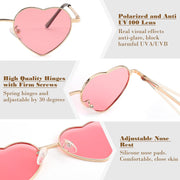 ÉÌƷͼƬ 22 | B0CGZFPWJZ | FEISEDY Polarized Heart Sunglasses for Women Men, UV400 Protection B2851