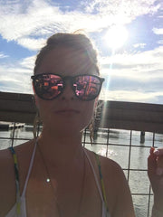 ÉÌƷͼƬ 10 | B0836LJXDK | FEISEDY Polarized Sunglasses Women Men Vintage Round Classic Mirrored Sun Glasses B2571