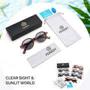 ÉÌƷͼƬ 42 | B0GYW69THN | FEISEDY Reading Glasses for Women Men Retro Oval Reader Sunglasses B1379