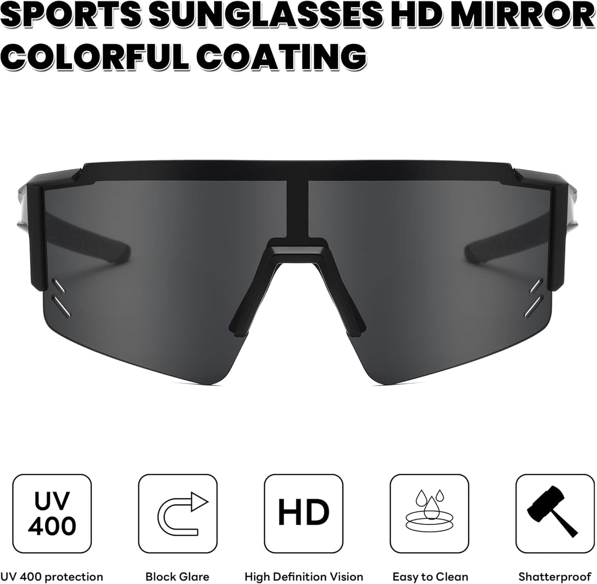 ÉÌƷͼƬ 57 | B0CCJ9N8C5 | FEISEDY Kids Sports Sunglasses UV400 for Youth, Ages 8-16 B0048
