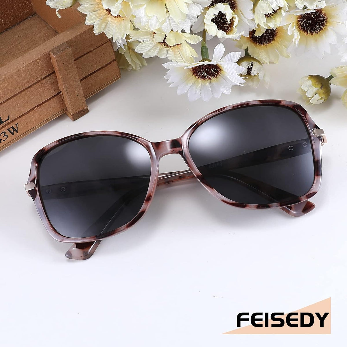 ÉÌƷͼƬ 61 | B09KC567VY | FEISEDY Womens Polarized Sunglasses UV400 Anti Glare Fashion Shades